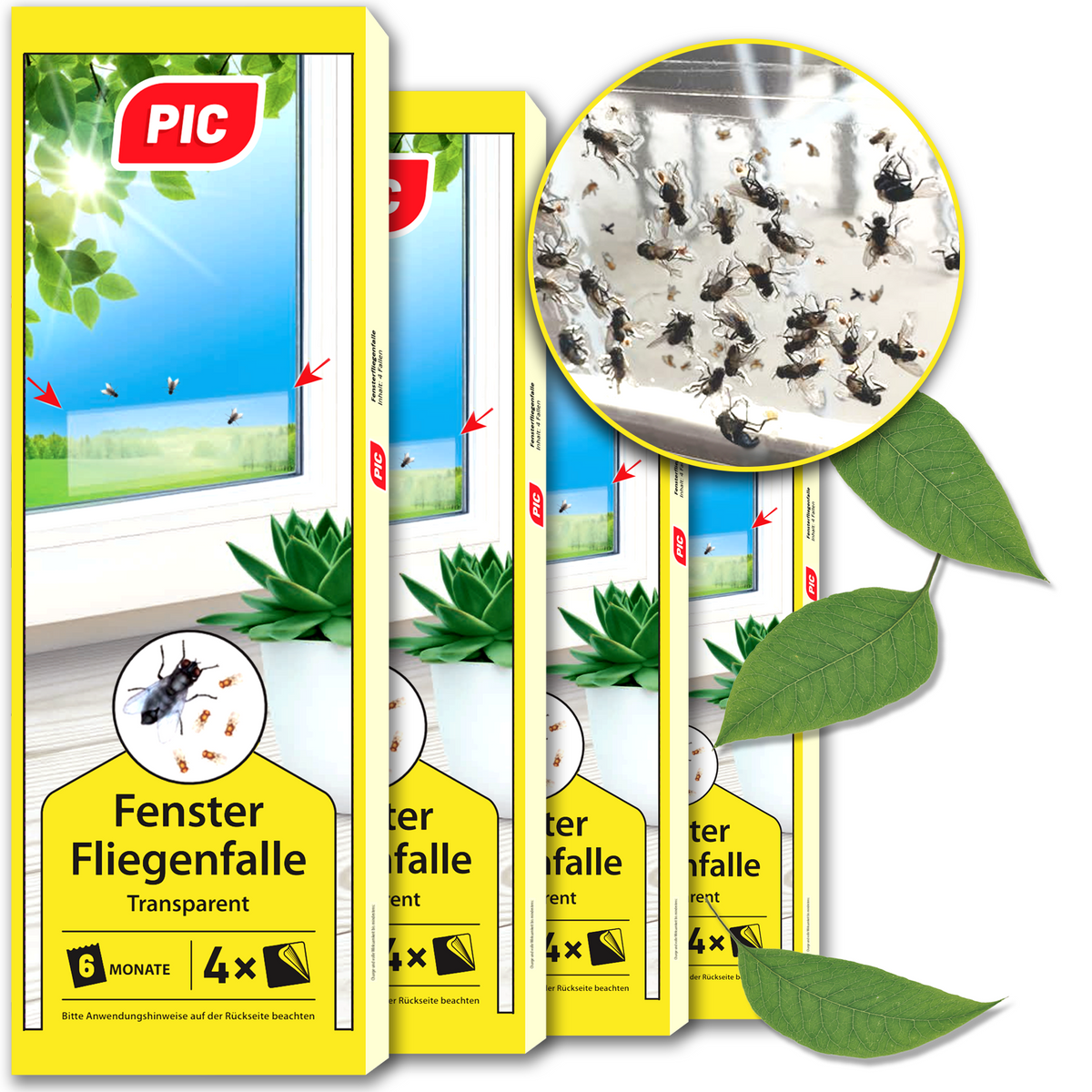 PIC Fenster Fliegenfalle