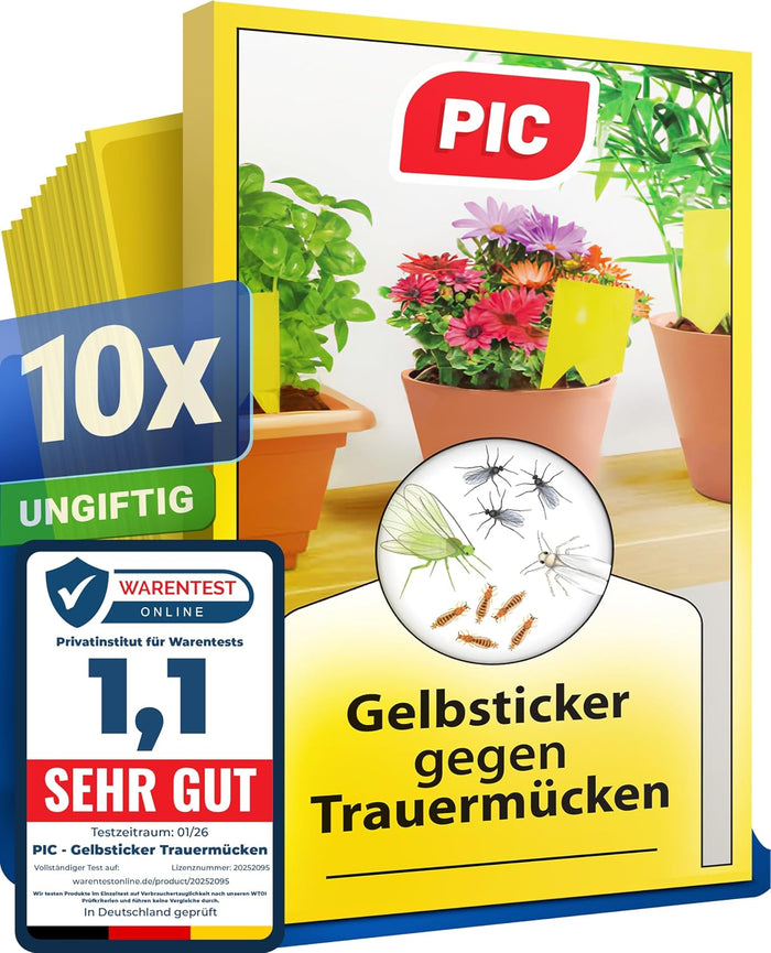PIC Gelbtafeln – 10 Stück
