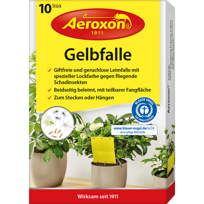 Aeroxon Gelbfalle (Gelbtafel, Gelbsticker)