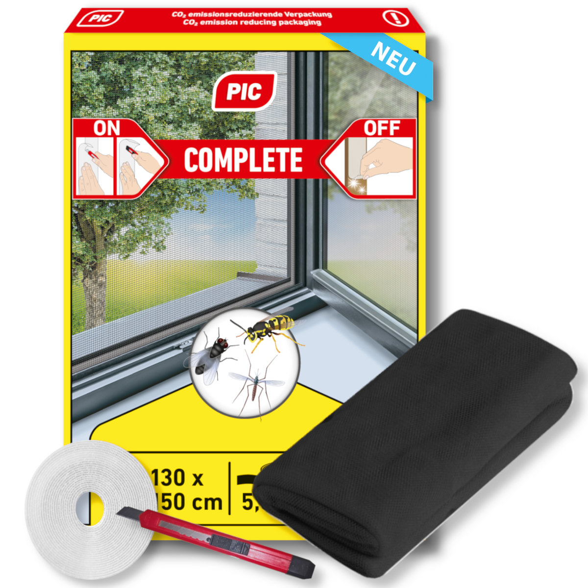 PIC Fliegengitter Fenster
