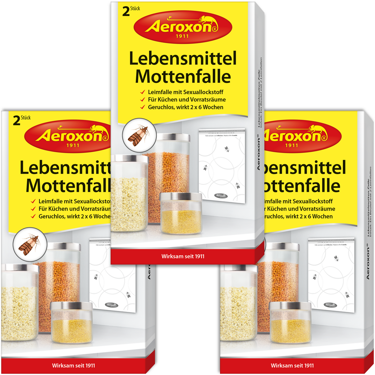 Aeroxon Lebensmittel Mottenfalle